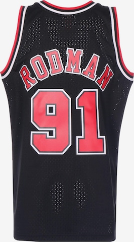 Tricou 'Dennis Rodman' de la Mitchell & Ness pe negru