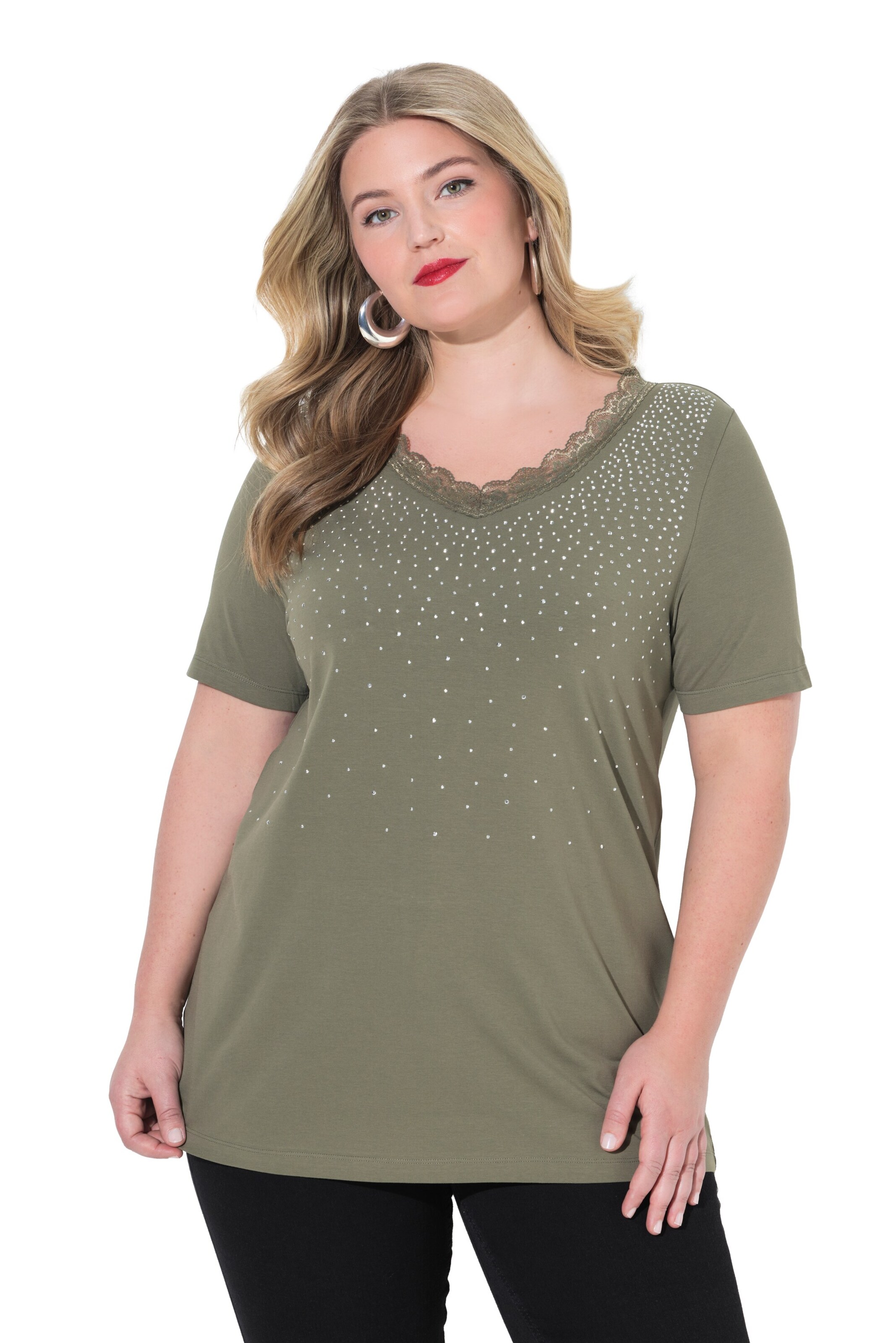 MIAMODA Shirt in Green: front
