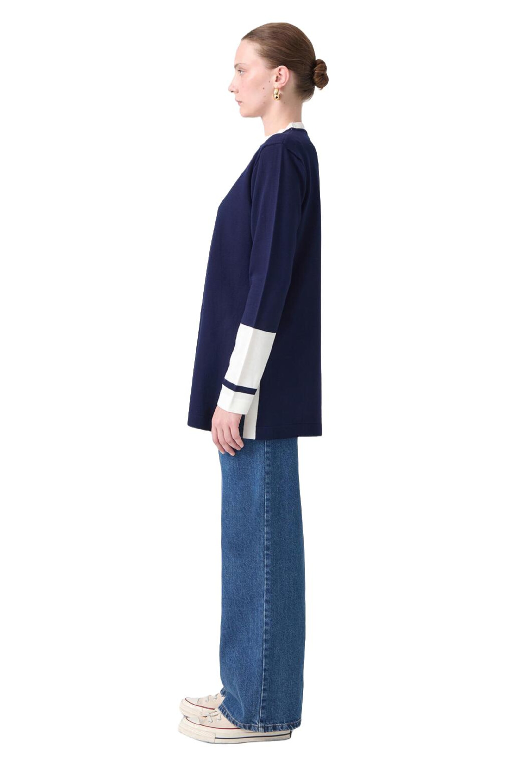 Touche Prive Pullover in Blau