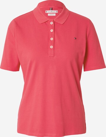 T-shirt TOMMY HILFIGER en rose : devant