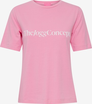 T-shirt 'Simona' The Jogg Concept en rose : devant