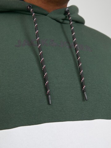 Sweat-shirt 'Reid' Jack & Jones Plus en vert