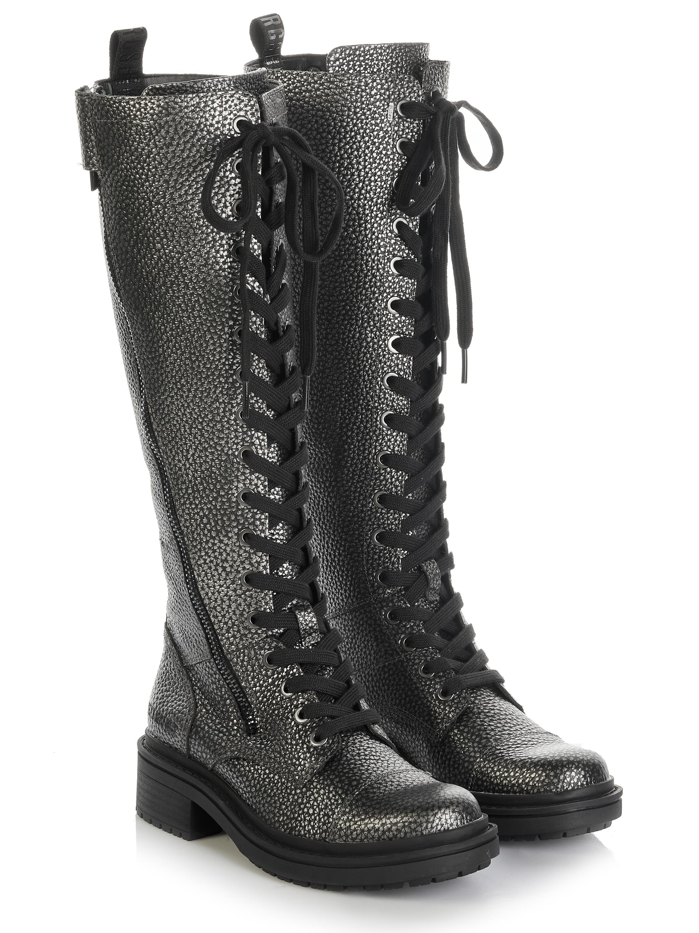 BIKKEMBERGSLežerne čizme 'Bikkembergs Stiefel' - srebro boja: prednji dio