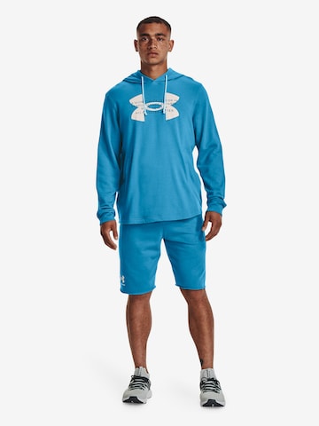 UNDER ARMOUR Sportsweatshirt 'Rival Terry' in Blau