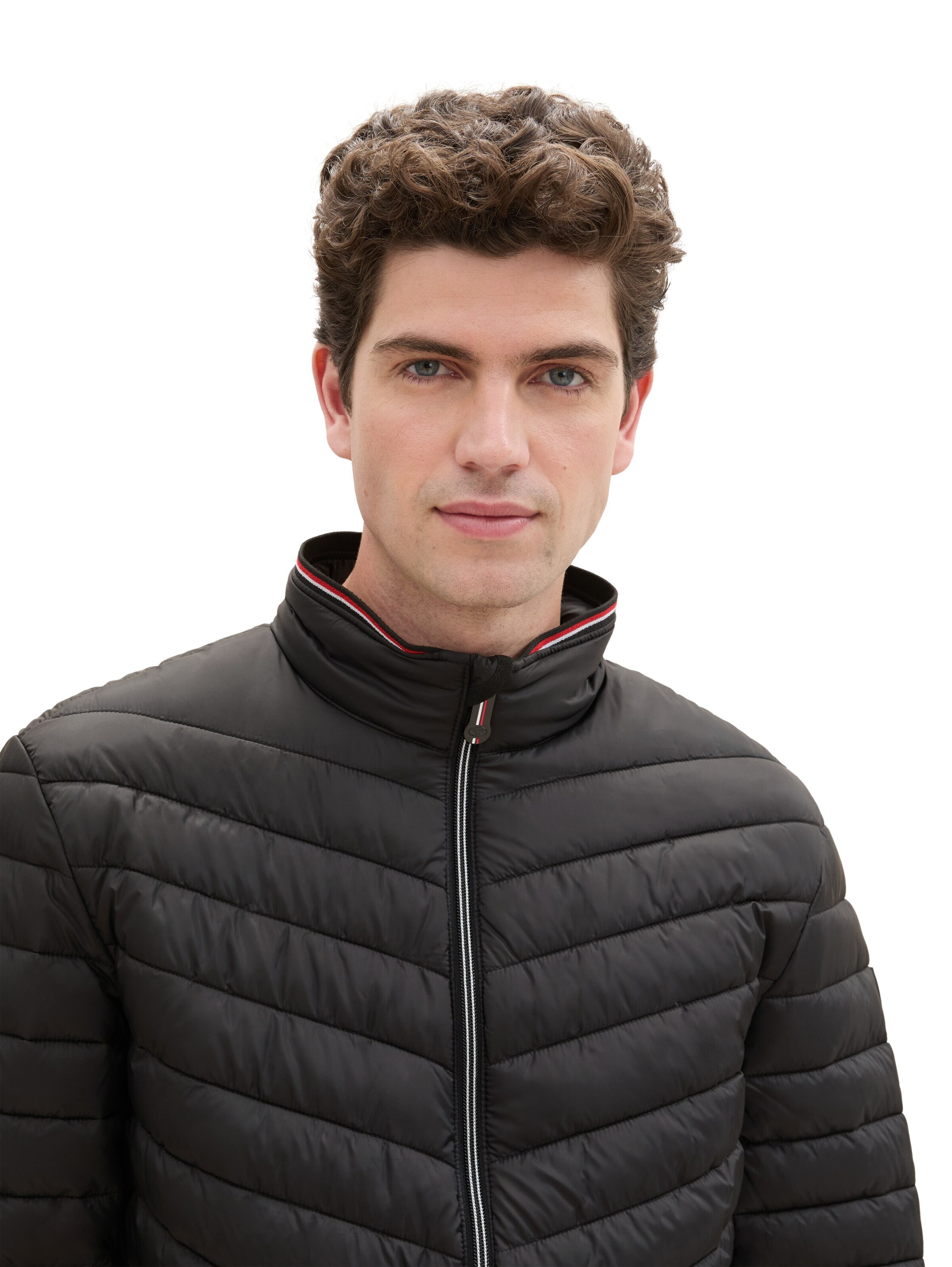 TOM TAILOR Jacke in Schwarz