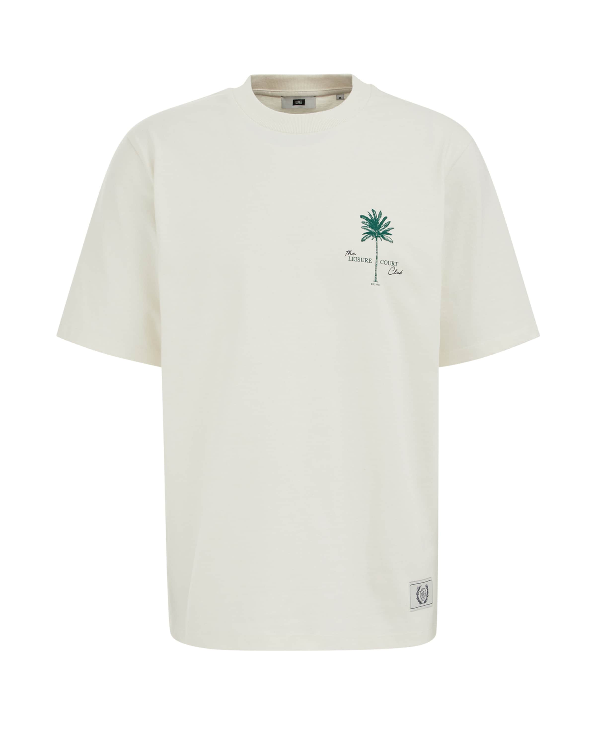 WE Fashion T-shirt i beige: framsida