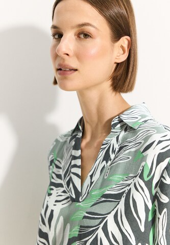 CECIL Blusenkleid in Grün