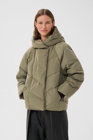 InWear Winterjas 'IWYaz' in Groen: voorkant