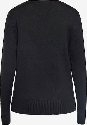 usha BLACK LABEL Knit Cardigan in Black