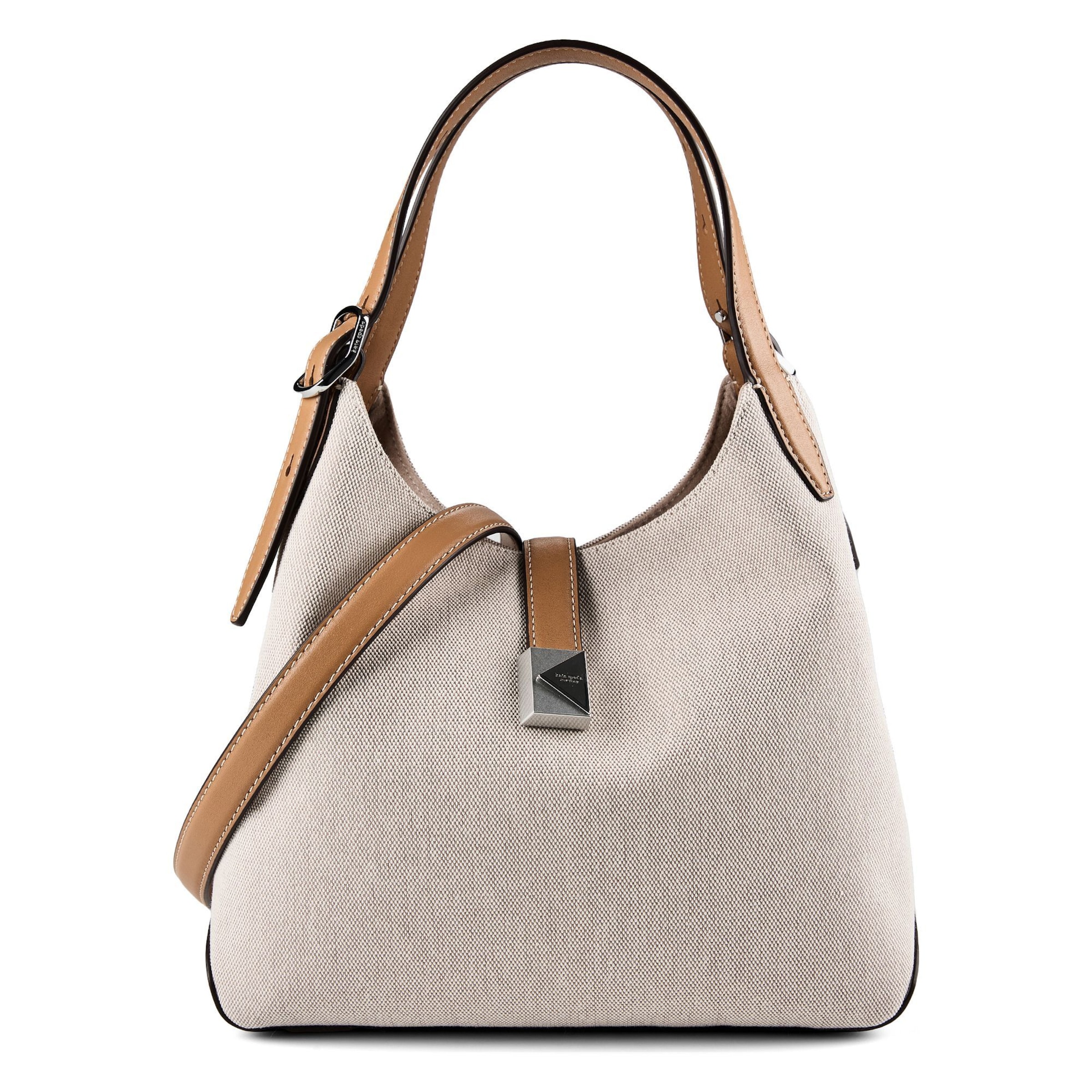 Borsa a spalla 'Deco' di Kate Spade in beige: frontale