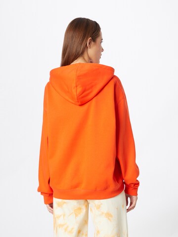 WEEKDAY Sweatshirt in Orange