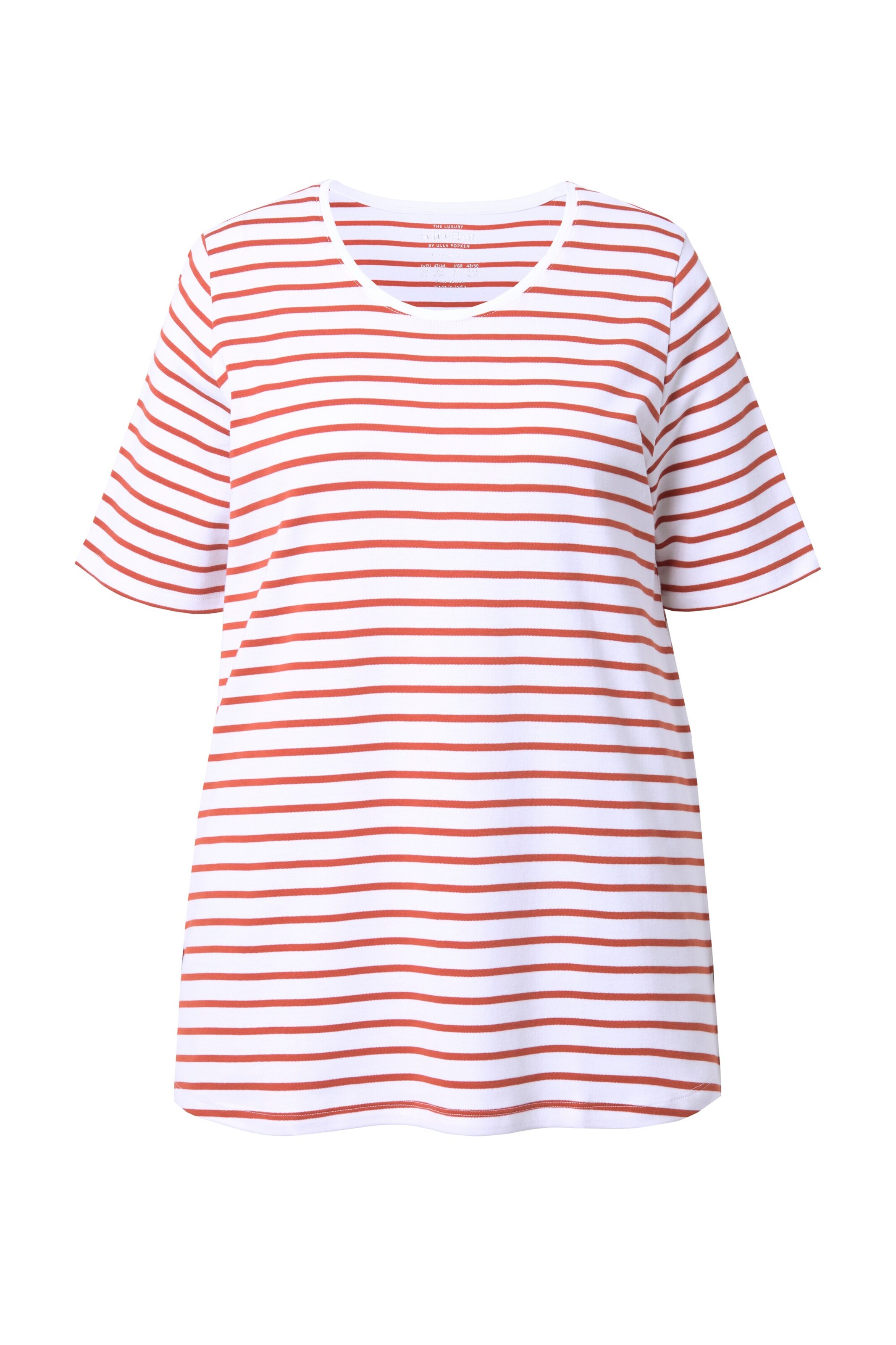 Ulla Popken Shirt in Rood: voorkant