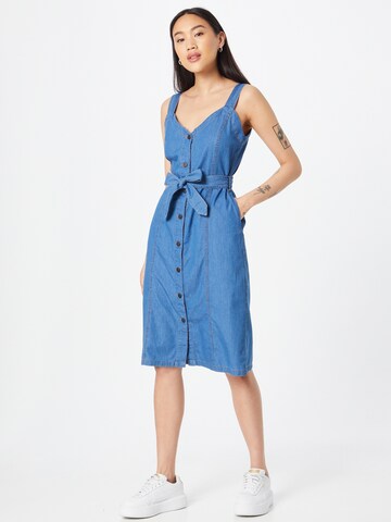 VILA - Vestido camisero 'MIRO' en azul: frente