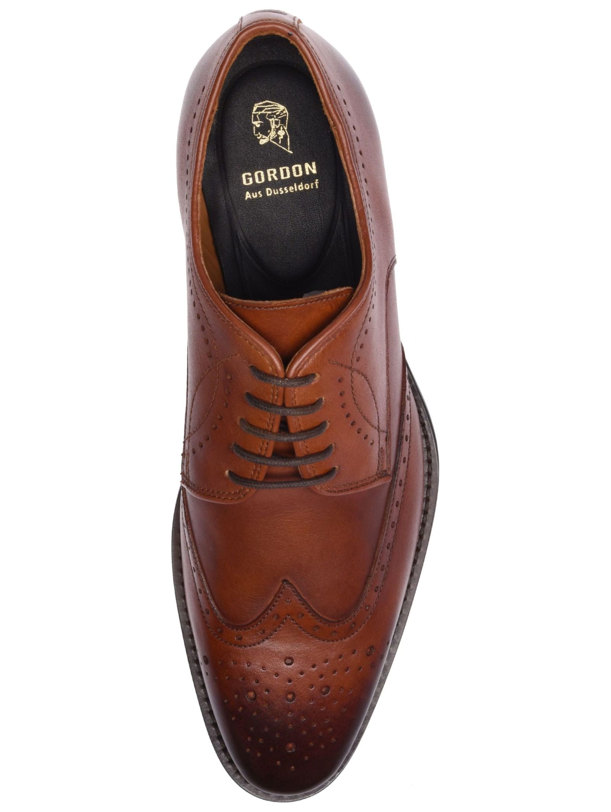 ruda Gordon & Bros Batai su raišteliais