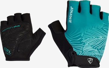 ZIENER Athletic Gloves 'CALLIE' in Blue: front