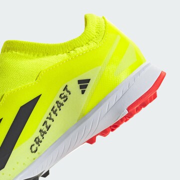 Chaussure de sport 'X Crazyfast' ADIDAS PERFORMANCE en jaune