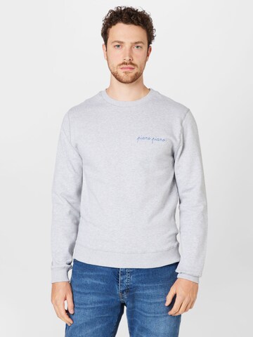 Maison Labiche Sweatshirt 'CHARONNE' in Grey: front