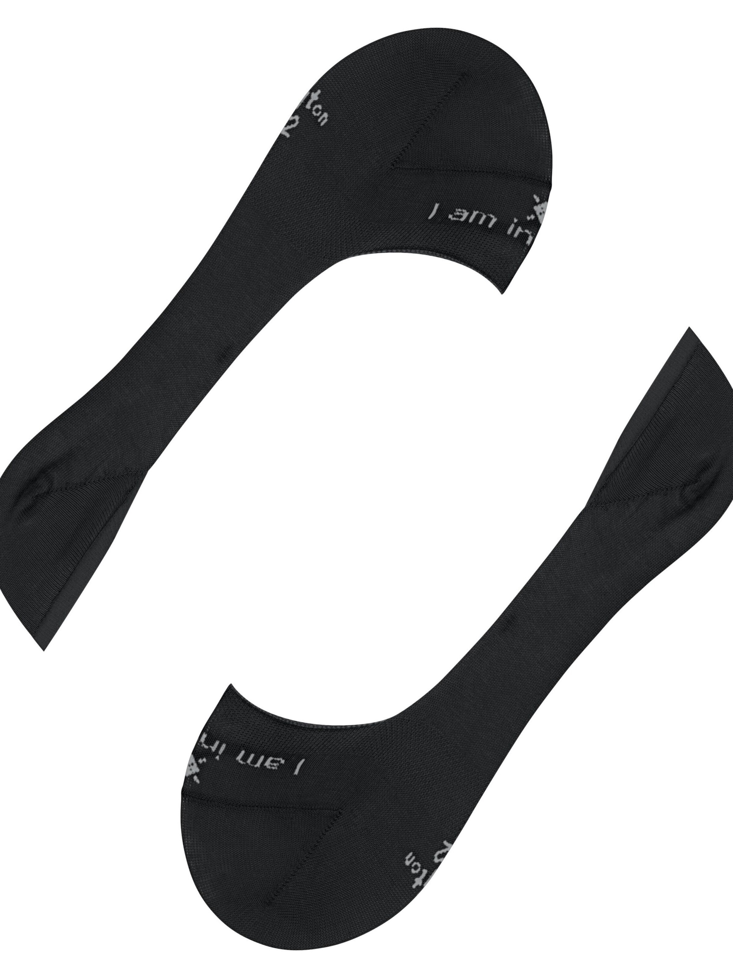 BURLINGTON Ankle Socks 'Aberdeen' in Black