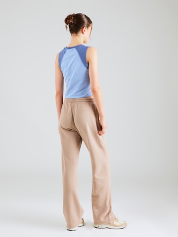 Abercrombie & Fitch Wide leg Pants in Beige