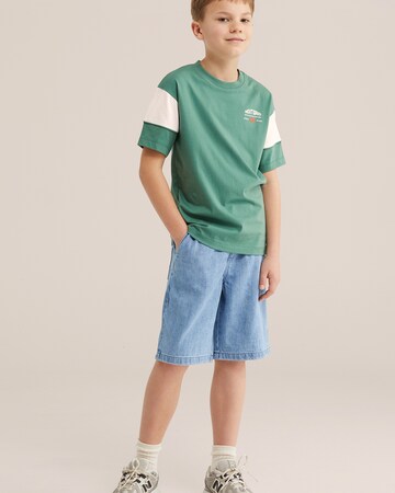 Maglietta di WE Fashion in verde