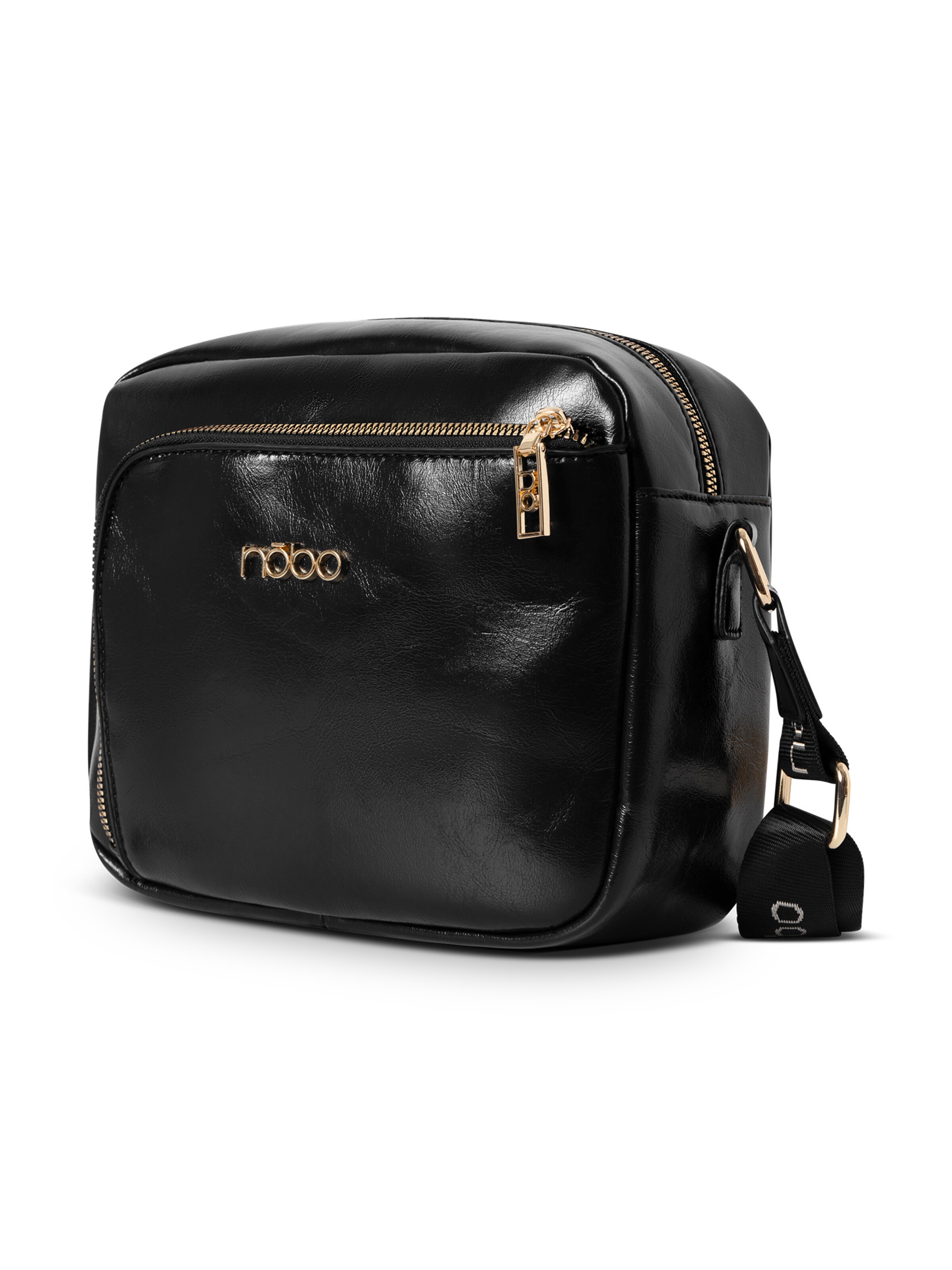NOBO Skuldertaske 'MYKONOS' i sort