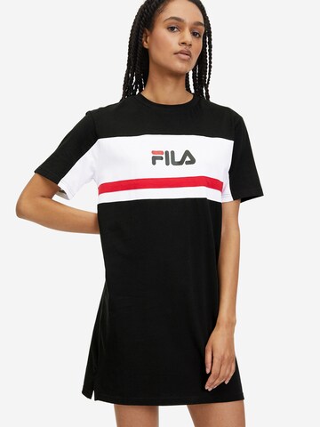 Robe 'LISHUI' FILA en noir : devant