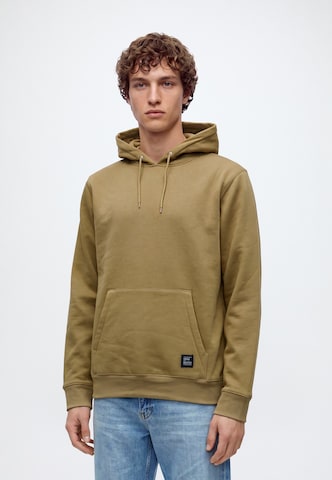 Sweat-shirt Vintage Industries en marron : devant