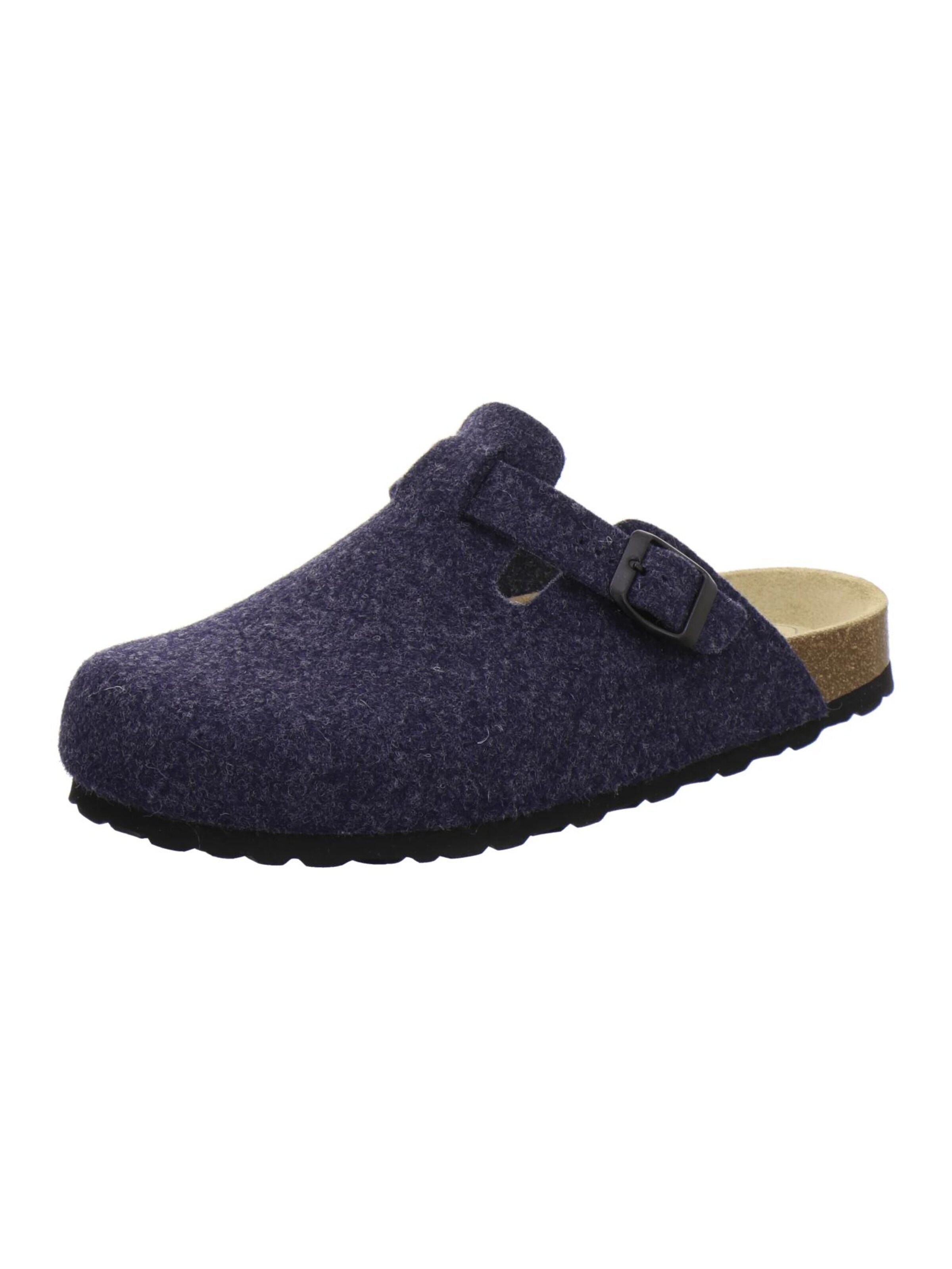 AFS-Schuhe Hausschuh 'Hausschuhe Herren Filz blau'‌‌‌‌‌‌‌‌‌ in Blau: Vorderseite