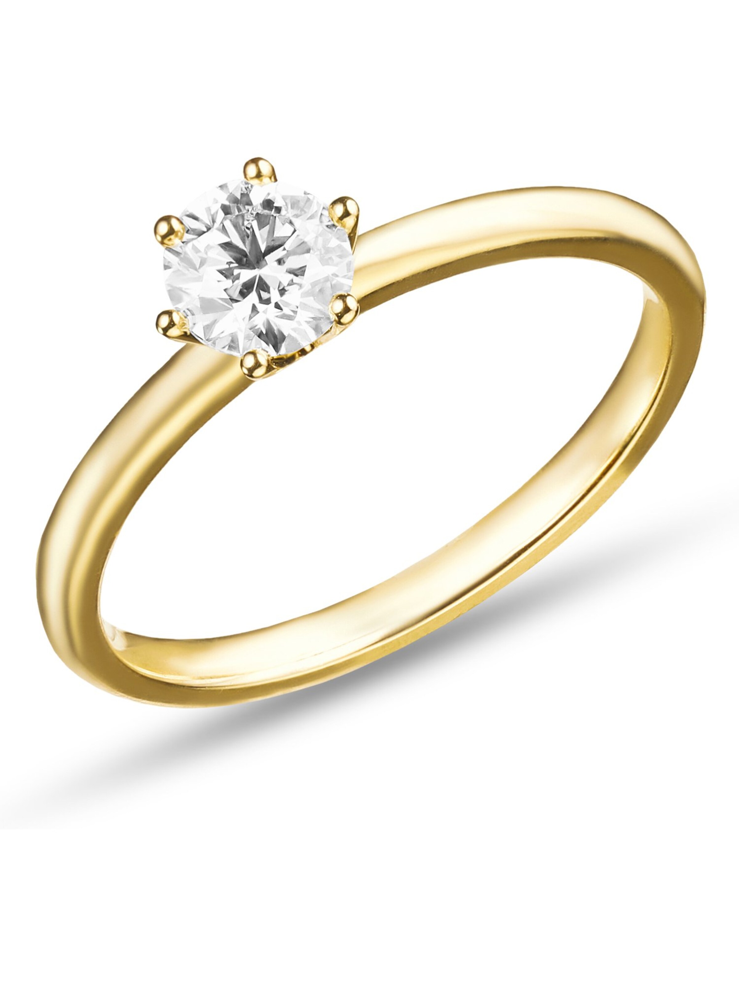 CHRIST Ring in Gold: Vorderseite