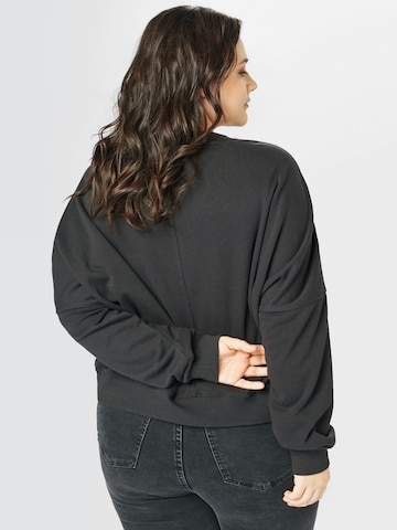 Cotton On Curve Sweatshirt i sort