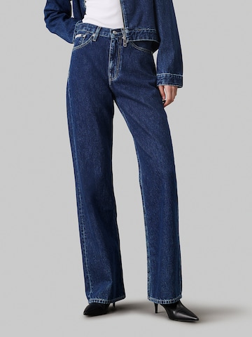évasé Jean 'Authentic' Calvin Klein Jeans en bleu : devant