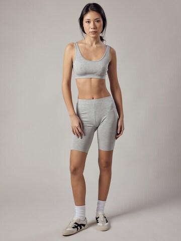 Skinny Leggings 'Biker' di OWN Off With Nature in grigio