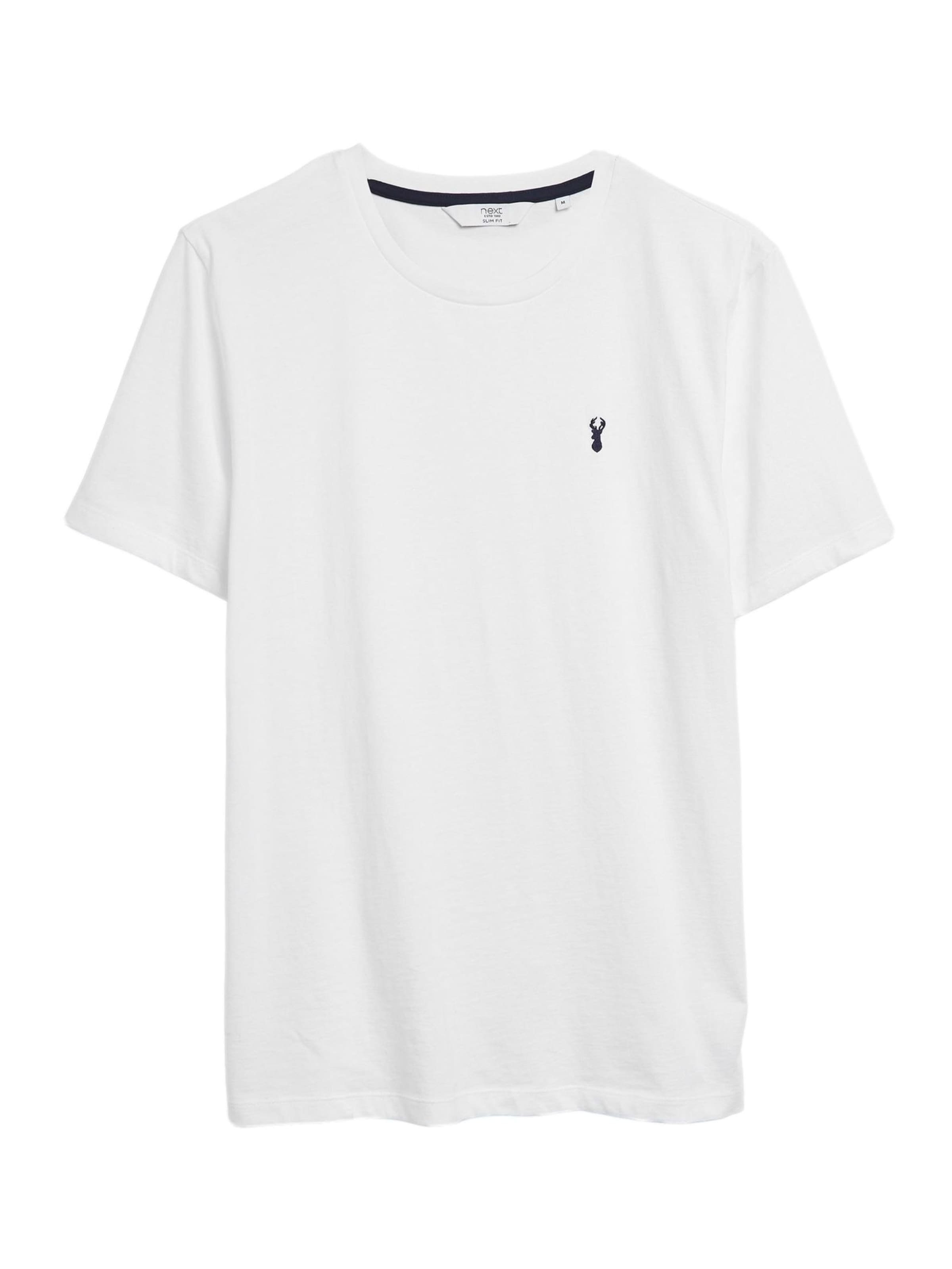 Next T-shirt i vit: framsida