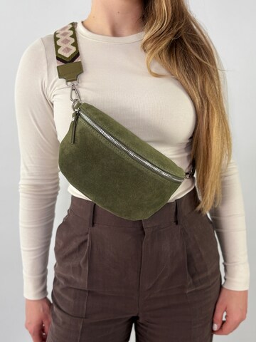 lePelou Gürteltasche 'ONDA medium'‌‌‌‌ in Grün