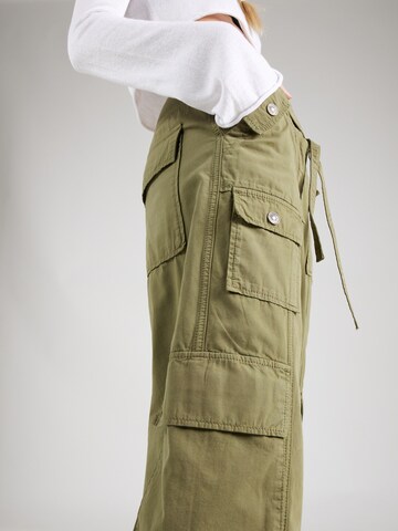 SHYX Wide leg Cargo trousers 'Janay' in Green