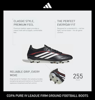 ADIDAS PERFORMANCE Обувь для футбола 'Copa Pure IV League' в Черный