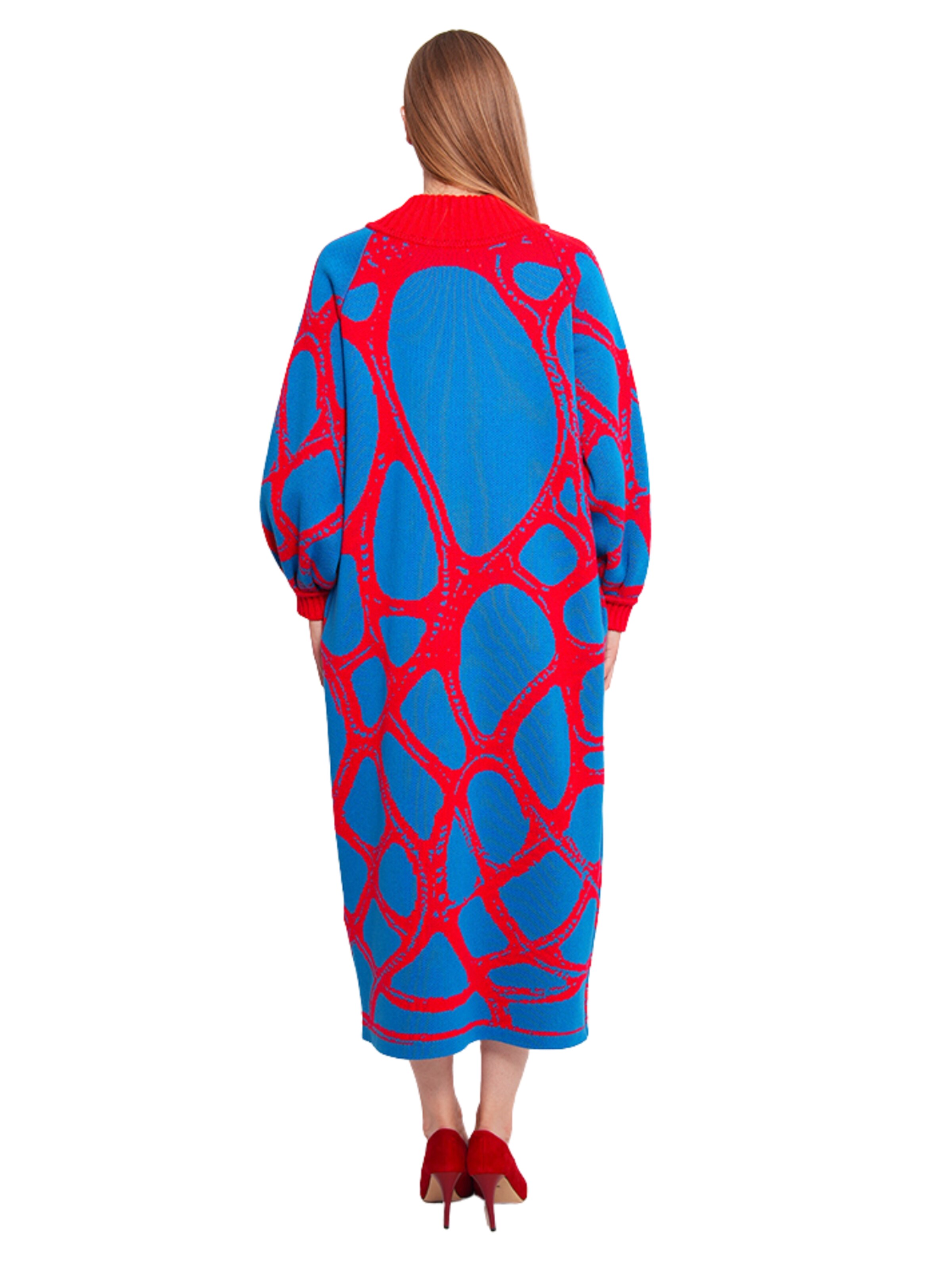 Csillag Zsuzsi - Abrigo de punto 'Bohemia' en Mezcla de colores