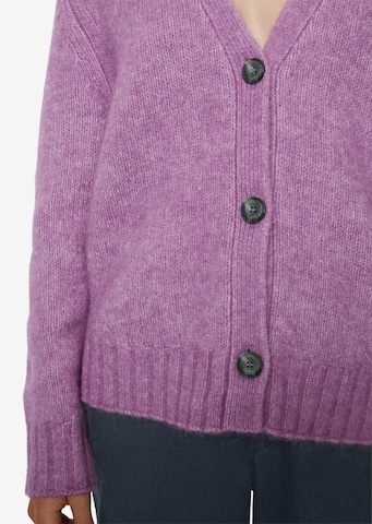 Marc O'Polo DENIM Knit Cardigan in Purple
