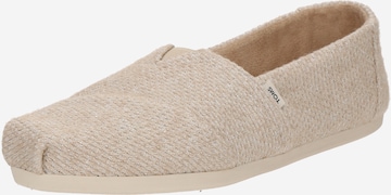 TOMS Loafer 'ALPARGATA' värissä beige: etupuoli