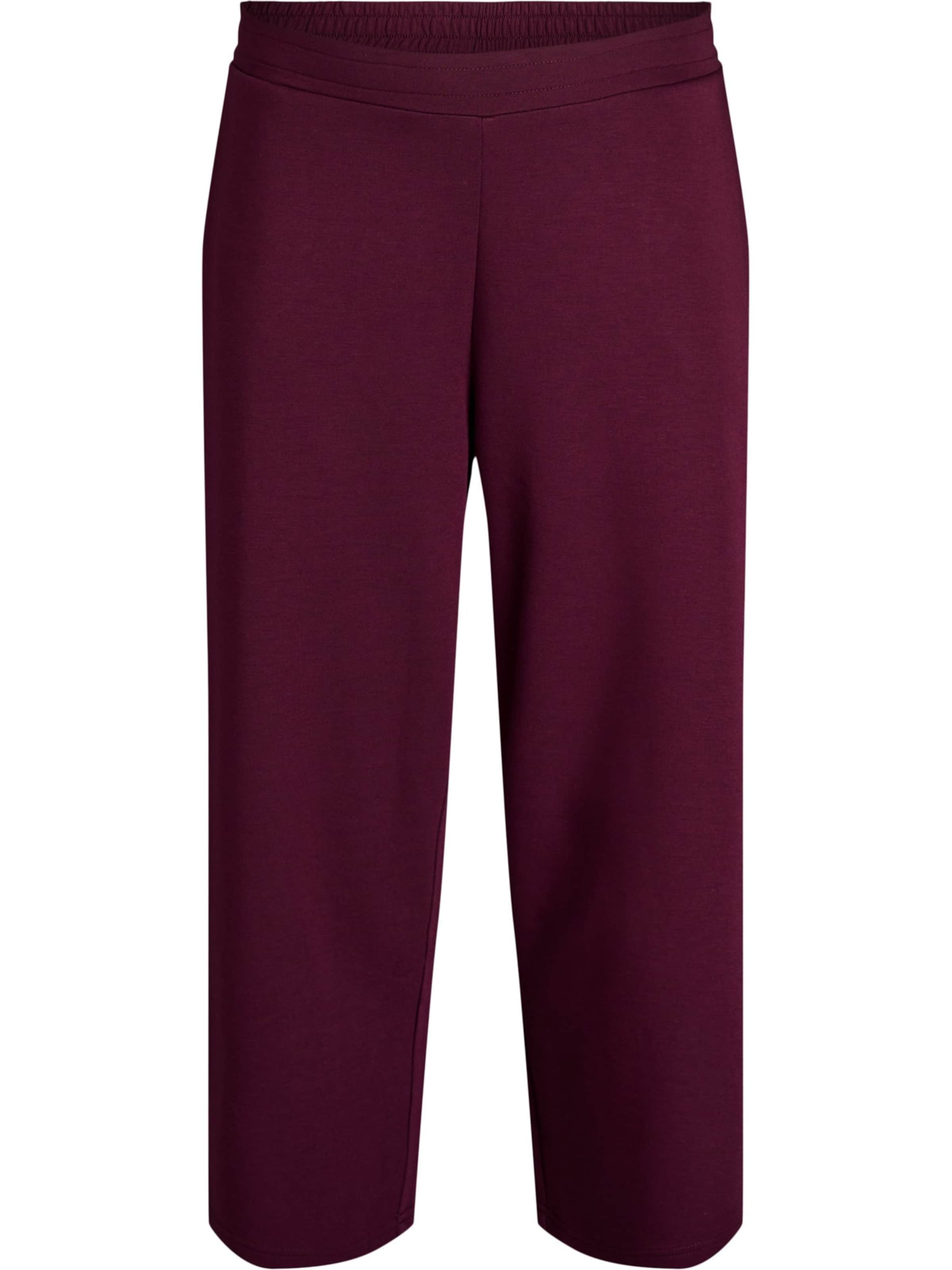 Effilé Pantalon 'MALISA' Zizzi en rouge : devant