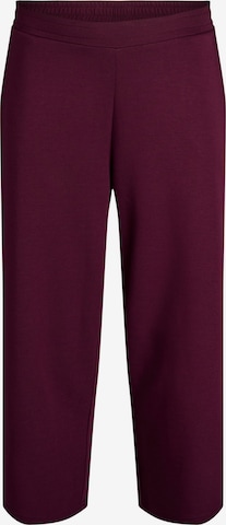 ZizziTapered Hlače 'MALISA' - crvena boja: prednji dio