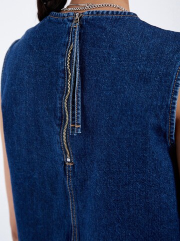 Dr. Denim Top 'Erin' in Blauw