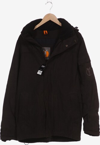 ELKLINE Jacket & Coat in XXL in Brown: front