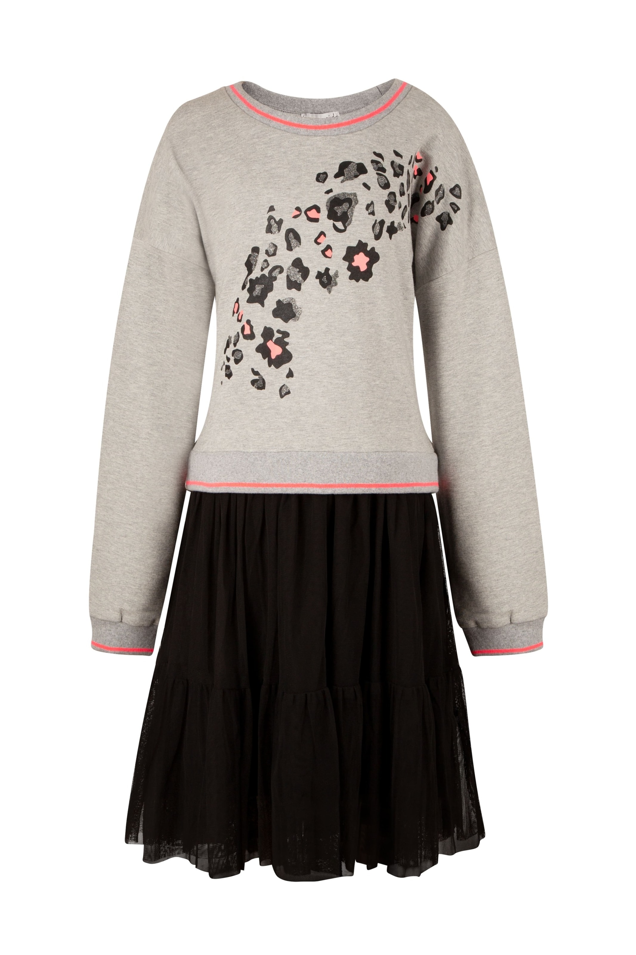 happy girlsHaljina - siva boja: prednji dio