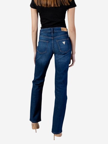 GUESS Slimfit Jeans 'NICKY CIGARETTE W6RA3M D6831' in Blauw