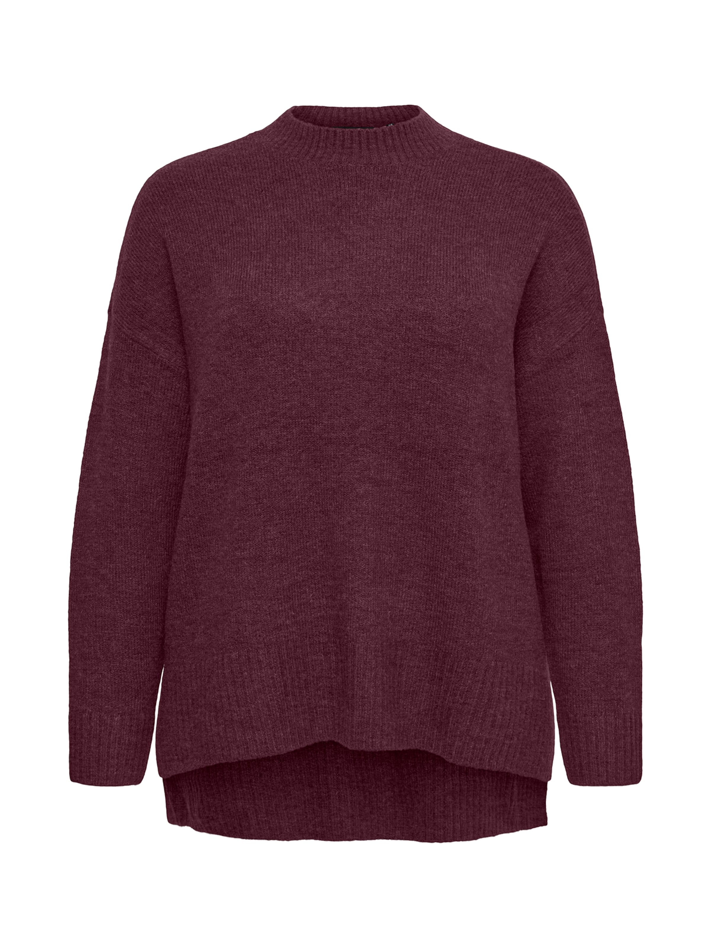 Vero Moda CurvePulover 'VMCLEFILE' - crvena boja: prednji dio