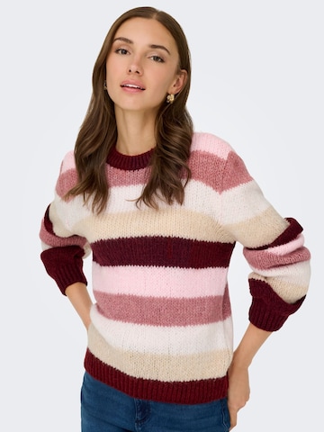 JDY Pullover 'DINEA' in Pink