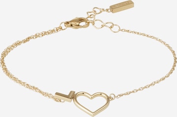 LACOSTE - Pulseira 'VOLTE' em ouro: frente