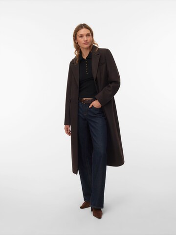 VERO MODA Between-Seasons Coat 'VMAVA' in Brown