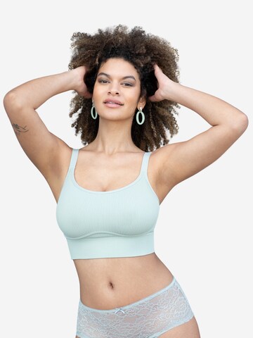 Bustier Soutien-gorge 'Freeda' SugarShape en vert : devant